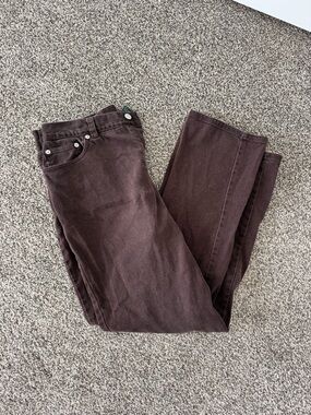 Ralph Lauren Classic Straight-Leg Jeans in Brown